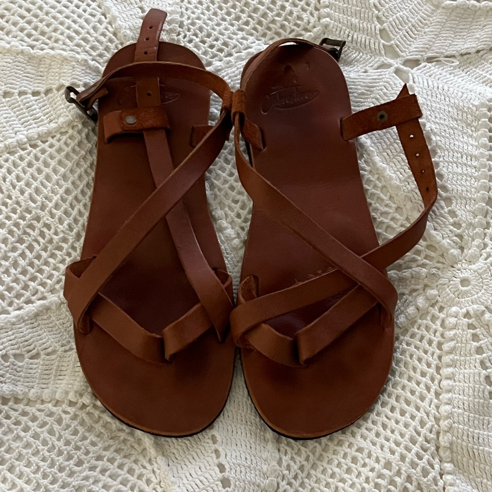 Brown Handmade Colombian Sandals